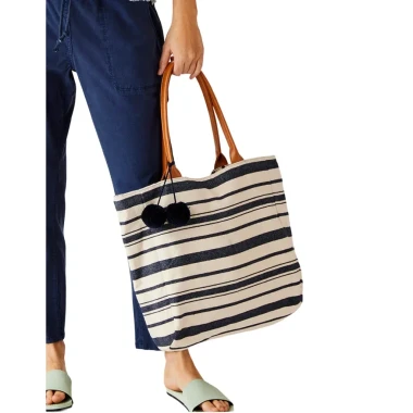 Navy Beach Stripe