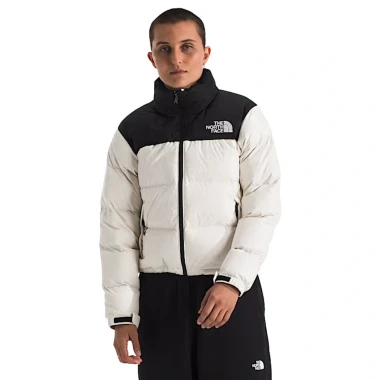 White Dune/TNF Black/Recycled Down