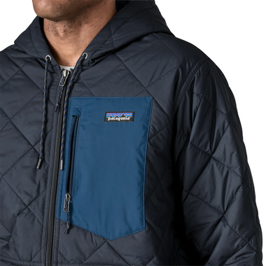 Patagonia Men's Diamond Quilted Bomber Hoody - NEW