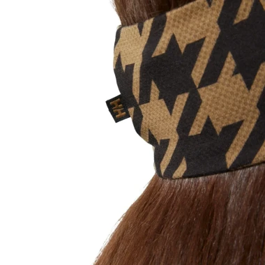 Sepia Houndstooth AOP