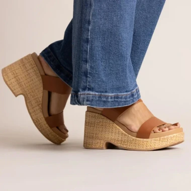 Black/Raffia,Leather Brown