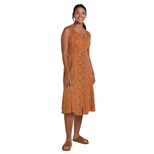 midi swim dress PJ Salvage Contrast Neck Floral Print Night Dress - Pink