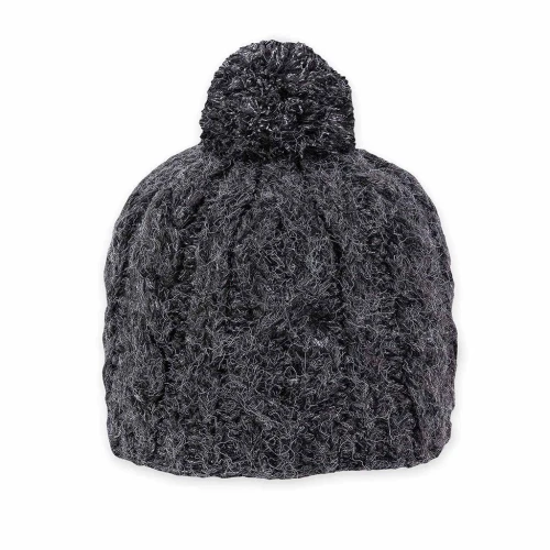 Charcoal Cable Knit