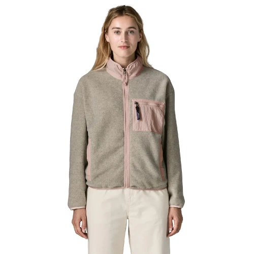 Oatmeal Heather w/Pink Frost
