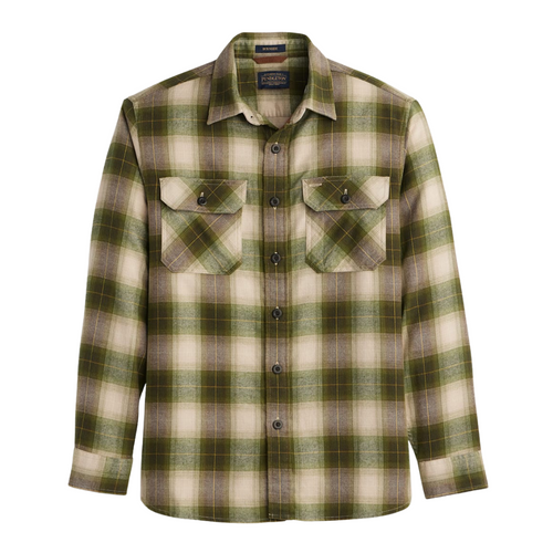 Tan/Olive Plaid