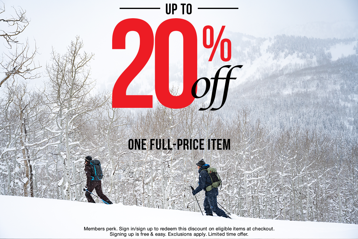 20% Off ONE FULL PRICE ITEM