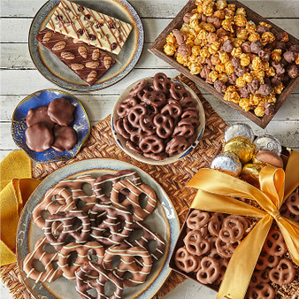 Sweet Tooth Belgian Chocolateâ??Dipped Treat Tray
