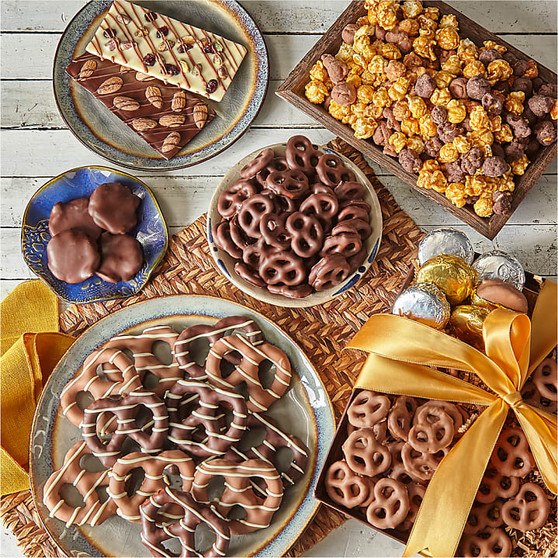 Sweet Tooth Belgian Chocolateâ??Dipped Treat Tray
