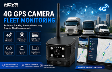 4G GPS Camera for Fleet Monitoring: Boost Fleet Safety & Efficiency