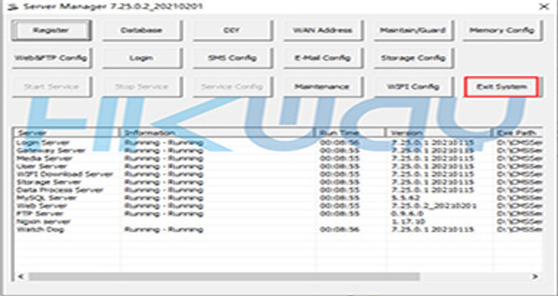 CMSV6 platform:  How to migrate the backup database to another disk