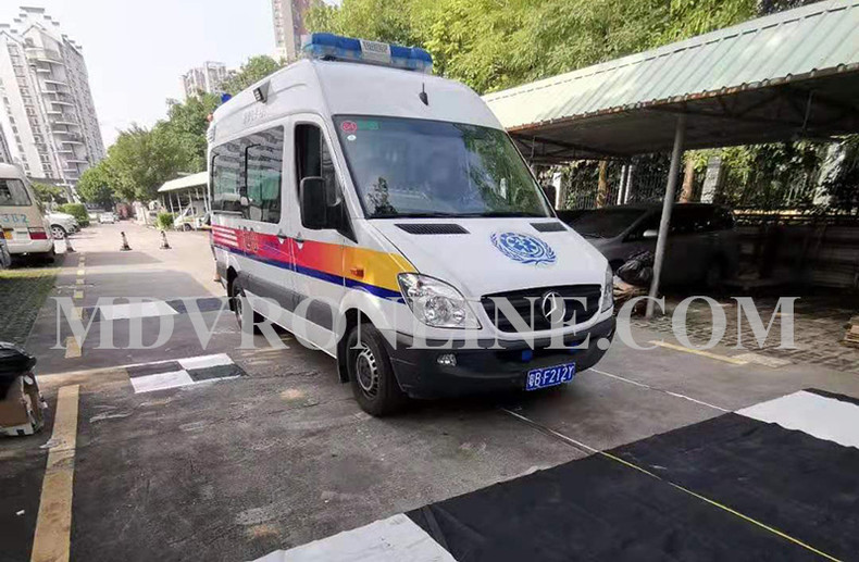 Hikway 360° Camera System on Shenzhen Ambulance
