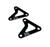 2017+ GSXR1000 Lowering Link Triangles - 2"