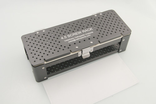4.5mm Multi Screw Rack, Anodized Aluminum