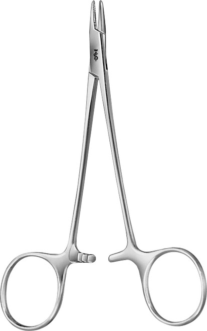 Aesculap Derf Needle Holder, Serrated 125mm, 5none