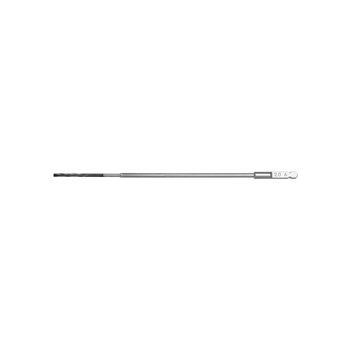 2.0mm Cannulated Quick Coupling Drill Bit, DLC Coated -.045 K Wire