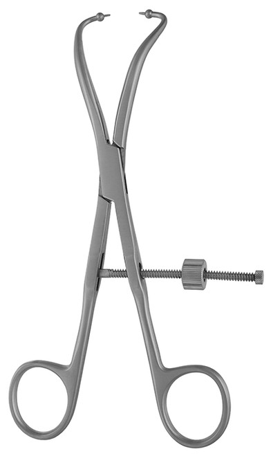gSource Gclamp, Bone Fragment 5.5none Curved, Ball Tips Outer Diameter 2.0mm, Speedlock
