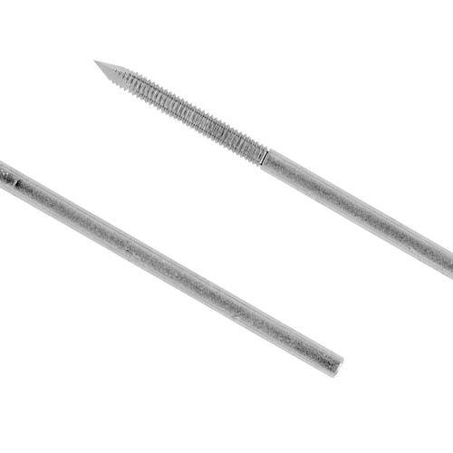 0.81mm (0.032none) Half Pin, 4none Long, Single Trocar Threaded