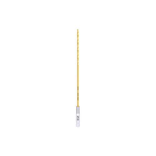 KYON Drill Bit 1.8 / 125 Quick Coupling, 2 Lipped, SS, TiN Coated