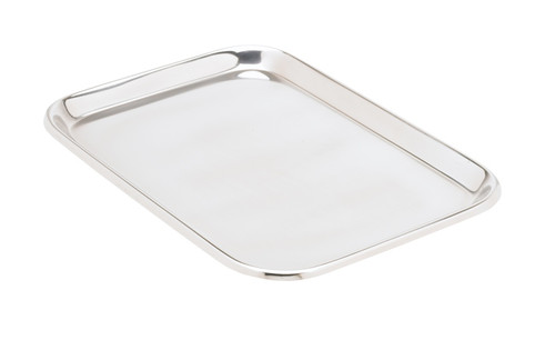 Integra-Miltex Instrument Tray, Rolled Edge, 10none x 6.5none x 0.75none
