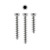 4.0mm Cancellous Full Thread Screw, Non Self-tap, Hex, Stainless-10mm