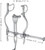 Aesculap Balfour-Baby Abdominal Retractor Complete Set, w/BV602R, 125x115mm, 5nonex4.5none