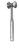 gSource Bergman Mallet 9.5none, 15oz [425g], Head Stainless Steel 30mm Dia, Aluminum Handle