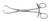 Integra-Miltex Bone Reduction Forceps 5.5none (15.2cm), Curved, w/Ratchet