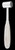 Integra-Miltex GERZOG Mallet, 7.5IN (191mm), 1.5IN (38mm) Long x 1IN (25mm) DIA, Head 8oz. (226....