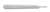 Integra-Miltex Miniature Blade Handle, 4none (100mm) Round Knurled (3K Type), w/Self-Locking Chuck