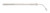 Integra-Miltex Poole Suction Tube, 24 French (8mm), Curved, Premium SS