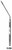 Integra-Miltex Sexton Ear Knife, 7none (17.8 cm), Angled