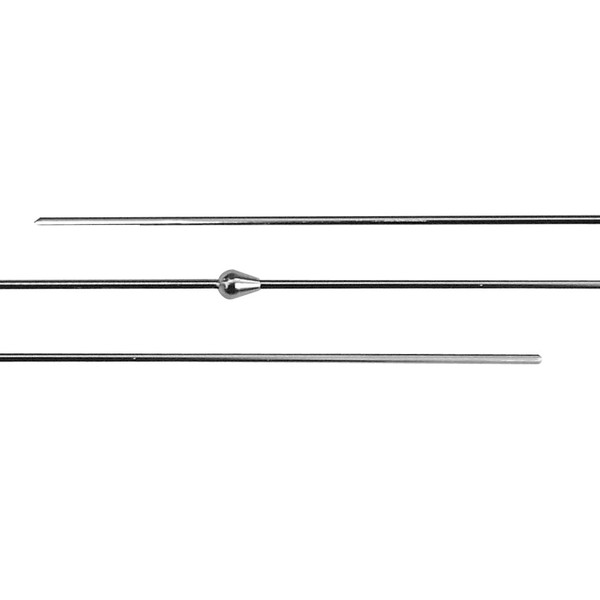 1.0mm Olive Wire w/Stopper, 5none Long, Single Trocar