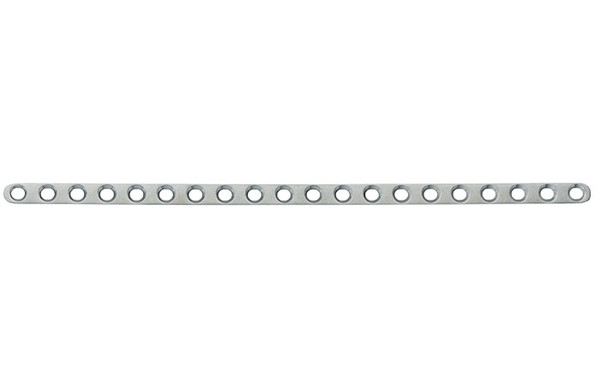 1.5mm Straight Plate-20 Hole, Titanium
