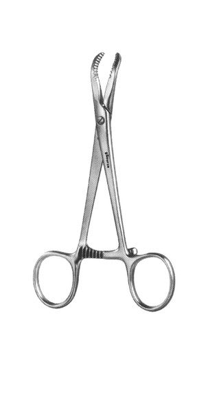 gSource Bone Reduction Forceps 6none Small Curved