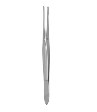 gSource Cushing Tissue Forceps 6.75IN Straight 1x2 Teeth