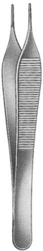 gSource g2 Adson Dress Forceps 4.75none Serrated, Delicate