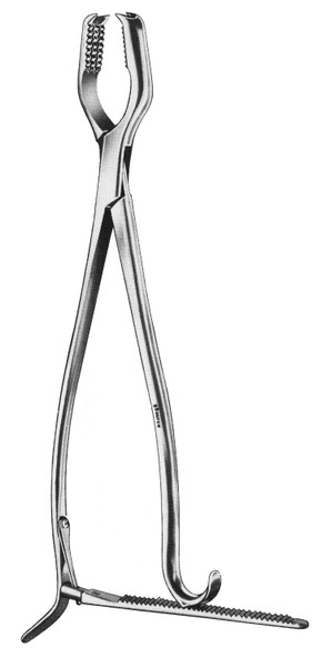 gSource Lane Bone Forceps 13none Light w/ Ratchet