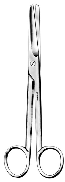 gSource Mayo Scissors 5.5none Straight, Beveled