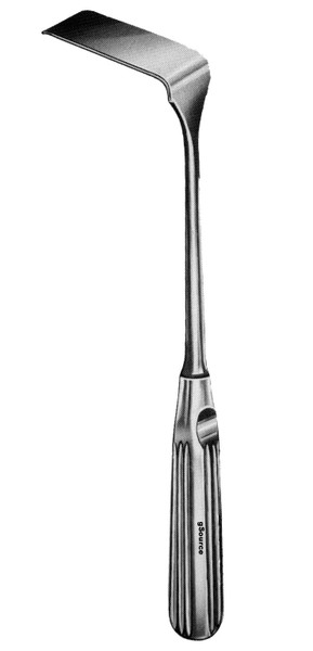 gSource Sauerbruch Retractor 9none 5/8none x 1.75none