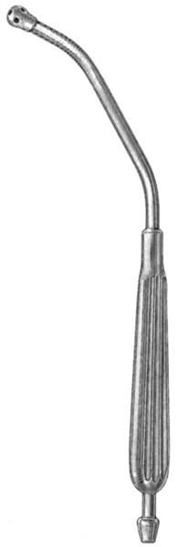 gSource Yankauer Suction Tube 8.5none, Double Angled, Pediatric, Stainless