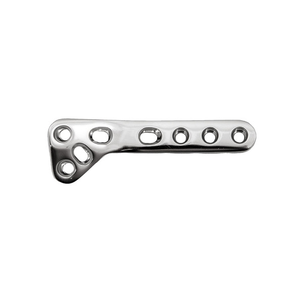 3.5mm Jumbo L Style TPLO Plate, Pre-Bent, Locking, Low Contact, Soft-Left