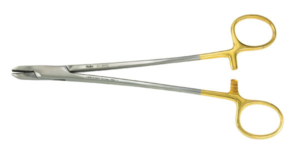 Integra-Miltex Cruciate Needle Holder 8none (20.3cm), Tungsten Carbide
