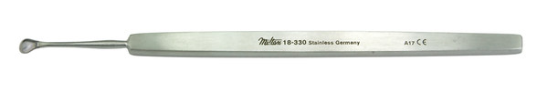 Integra-Miltex Gill Corneal Knife, 4.625none (116mm), 3.4mm Wide Blade, Slightly Curved