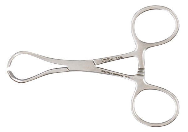 Integra-Miltex Lorna Towel Forceps, 3.875none (99mm), Non-Perforating