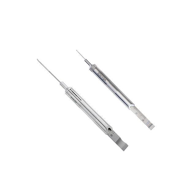 Depth Gauge for 1.0mm Screws, 0-30mm - 0.8mm Tip