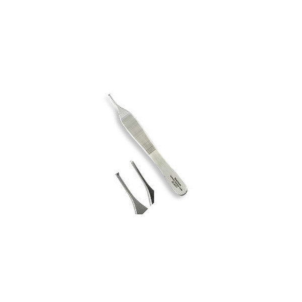 Tissue Forceps 5.5in 1x2 Teeth