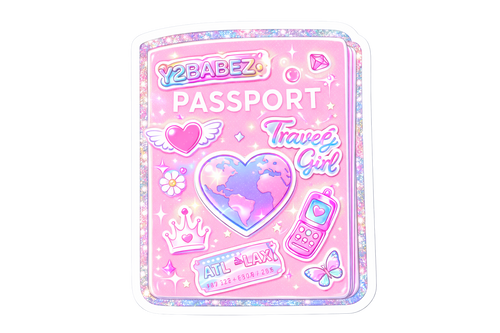 Passport Travel Girl