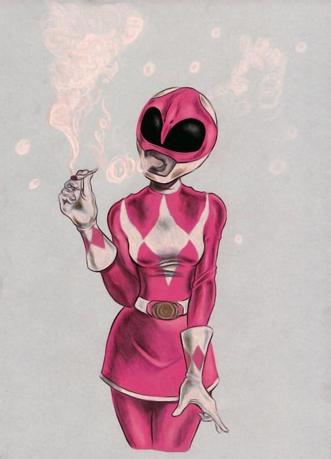 Power Ranger Puff