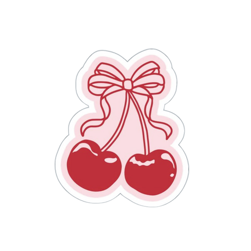 Red Cherry Bow