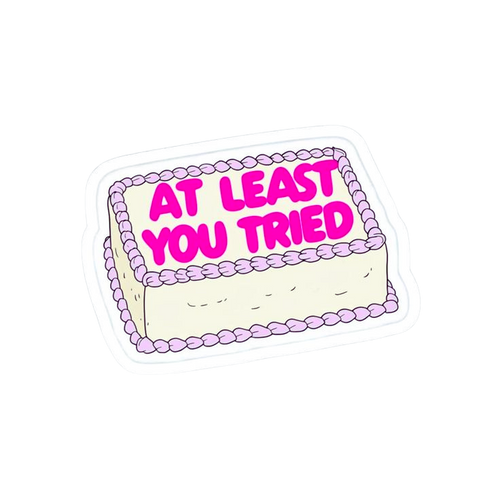 At Least You Tried Cake